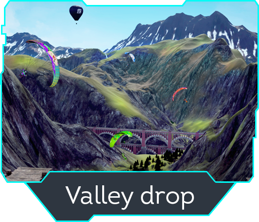 Valley drop